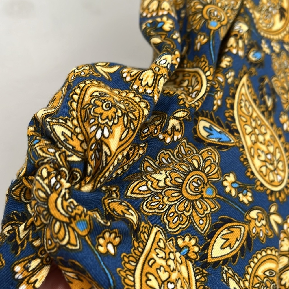 BODEN Short Sleeve Paisley Print Dress, Size 12, NWT - Picture 8 of 15